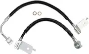 TRQ Brake Hose Set Compatible with 1999-2002 Ford Crown Victoria 1997-2002 Lincoln Town Car 1998-2002 Mercury Grand Marquis