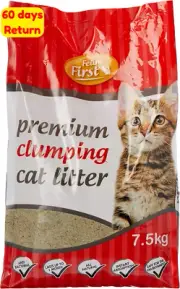 Clumping Cat Litter 7.5Kg Natural Strong Odor Control Fast Absorption