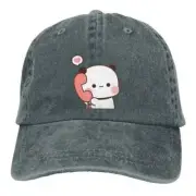 Panda Bear Couple Baseball Caps Peaked Cap Milk and Mocha Bubu Dudu Truck cap