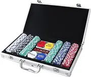 Poker Chips with Numbers - 200-Piece Poker Chips Travel Set with Case,Interactive Table Game for Home Travel Family Bond Gathering Trip