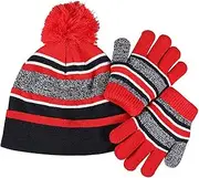 [DuBom] Baby Sub Hat 2 Piece Boys' and Girls' Bonnet Gloves Set for Children's Winter Hat Set Set for Winter Warm Knitting Set for Autumn and Winter Toddler Girl Cat Hat