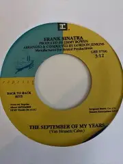 Frank Sinatra 45 September of My Years / Softly I Leave You NEW reissue unplayed