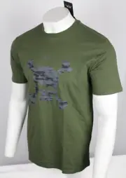 Oakley Men's T Shirt Camo Skull Tee Short Sleeve Crew New Dark Brush