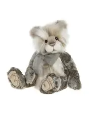 [CHARLIE BEARS] Conor Kids Childrens Fluffy Cuddly Plush Soft Toy 3y+ in Grey