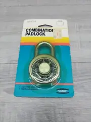 Ideal Security Combination Padlock. NOS