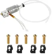 3D Printer Hotend Kit for Vyper, Aluminum Alloy 24V V5 J-Head Hotend with 5PC...