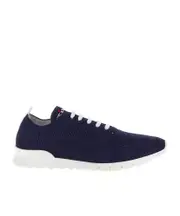 Kiton Round Toe Lace-Up Sneakers 11,8,9,10 Blue