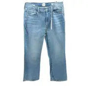 Edwin NWT Women’s 30 Cassia Journey Mini Boot Denim Blue Jeans Casual #2
