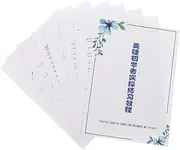WRITWAA Lash Mapping Exercise Cards Eyelash Extensions Training Kit with Practice Templates for Beginners Comprehensive Guide for Salon Personal Use
