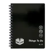 Spirax 701 Organiser Range Things To Do A5 96 Page Pack Of 5