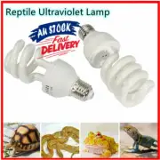 Reptile UV UVB Lamp Light Bulb 5.0 10.0 Compact Fluorescent 13w 26w Durable AU