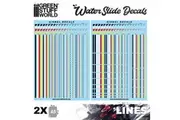Green Stuff World - Waterslide Decals - Lines