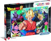 Clementoni Jigsaw Puzzle Dragon Ball 180 Pieces - Supercolor Puzzle for Children 7-9 Years, Cartoon, Boy/Girls, Puzzle for Kids, Made in Italy, 29755
