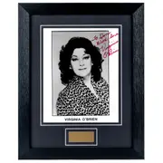 Virginia O'Brien Personally Signed Personalised portrait 8 x 10 Photograph Framed