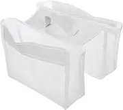 Bath Tub Toy Storage, Mesh Shower Caddy, Hangable Organizer Bag, 9.45x6.3x1.18/19.69x10.63x2.76 Inches Quick-Dry Material, Large Capacity, Ideal for Kids Toys, Shower Use