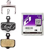Cycle1st Bike Disc Brake Pads Compatible with SRAM 2-Piston Caliper: Level eTap AXS Red/Force/Rival AVID Elixir -Road/Gravel: 78 Series Semi-Metallic/Ceramic/Aluminum (1 Set)