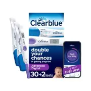 Clearblue Advanced Digital Ovulation Test Kit, 32 Ct ADOT 32