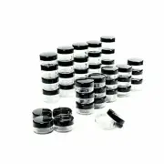 50 Pcs 5ml Cosmetic Sample Jars – Empty Small Makeup, Lip Balm, Cream Containers