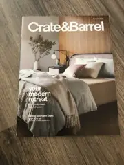 CRATE & BARREL EARLY FALL 2020 HOME DECOR FURNITURE CATALOG LOOKBOOK