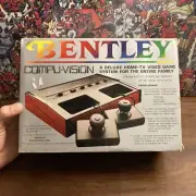 Brand New - Bentley Compu Vision Electronic Console Game System Compu-vision