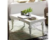 Noveauware Provence Rectangle Coffee Table in White