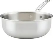 Hestan Thomas Keller Insignia Commercial Clad Stainless Steel Open Saucepan (20cm/1.9L)