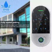 Fingerprint+APP+Password+ID Card Door Access Control System Electronic Door Fit