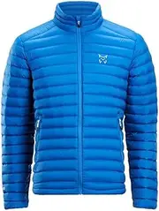[ALTUS] Chaqueta Ligera de Pluma RDS aislante Contra el frío y con Corte Slim fit C: Azul T: L