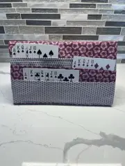 Handmade Playing Card Holder Or Bingo Pull Tab Holder Game Card Holder