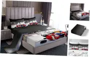 Ice Hockey Bed Sheets Size Kids Hockey Player Sheet Set 3 Piece Twin Multi 7