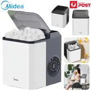 MIDEA Portable Ice Maker Commercial 11kg Ice Cube Tray Bar Countertop Machine AU