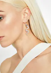Bitten Bish Snake Earrings