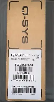 NEW QSC Q-SYS QIO-ML4i Q-SYS Network I/O Expander, 4 Mic/Line Inputs (G94)