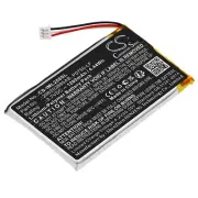 1200mAh 4.44Wh Battery for Ingenico Link 2500 P/N: 296203895AB,P0750-LF