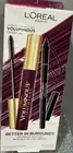 Loreal Paris Voluminous Mascara Better in Burgundy Infallible Pro Last Liner Kit