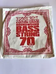 New Ernie Ball .070 Roundwound Electric Bass String Single 70