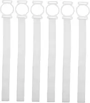 Hoement 6Pcs Wear Resistant Moxa Straps Portable Moxa Fixators for Household Use Lightweight Elastic for Moxibustion Therapy
