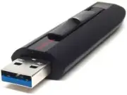 SanDisk USB 3.0 Flash Drive 128GB Memory Stick Data File Storage 190MB/s Black