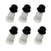 6pcs Tank Vent With Grommet For Stihl 066 MS660 OEM 0000 350 5802 1122 353 9200