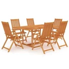 Garden Dining Set Outdoor Furniture Lounge Set Chair Table 5/7 Piece vidaXL