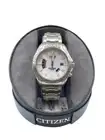New Citizen Eco-Drive Two Toned Stainless Steel CB0006-51A Wristwatch