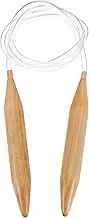 HARFINGTON US Size 36(20mm) Circular Knitting Needles 47 Inch / 120cm Round Wooden Needle for Handmade Projects DIY Knitting Blankets Socks Hats Sweaters