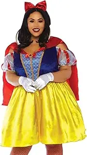 Leg Avenue Women's Storybook Classic Snow White Costume, Multi