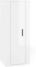 Wall Mounted TV Cabinet - Engineered Wood TV Unit High Gloss White 40x34.5x100 cm, Space-Saving Modern Design for Living Room & Bedroom