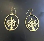 Scared Tree of life Earrings dangle earrings, Simple earrings, Modern earrings