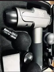 Massage Gun with Carry Case & six interchangeable attachments