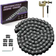 35 Roller Chain 3 Feet 95 Links with Chain Breaker Replacement for Go Kart Cart