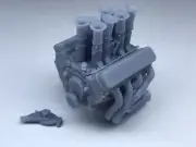 1/24 Kinsler Injected BB Chev Engine , Aoshima, Fujimi, Tamiya, Revell, Monogram