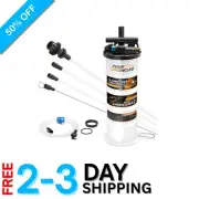 6.5L Pneumatic & Manual Fluid Extractor - Fast Oil Change & Brake Bleeding Tool