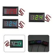 Reliable DC Voltmeter with 0 56 inch LED Digital Display Accurate Measurement